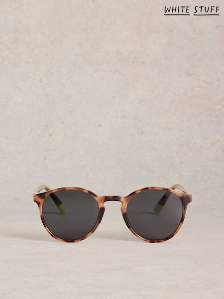 Maro - White Stuff Preppy Round Sunglasses (F74492) | 223 LEI