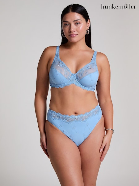 Hellblau - Hunkemoller Blue Diva High Knickers (F75187) | 28 €