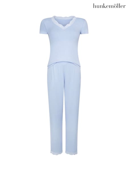Hunkemöller Nanna Jersey Black Pyjamas Set (F75195) | €45