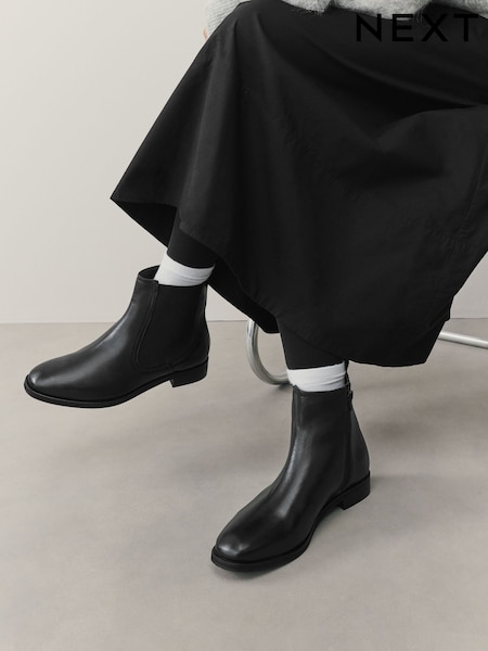 Cuero negro - Forever Comfort® Chelsea Ankle Boots (F75370) | 78 €