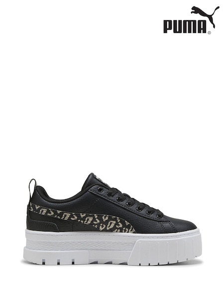 Puma Black Girls Youth Mayze Wild Trainers (F75399) | €64