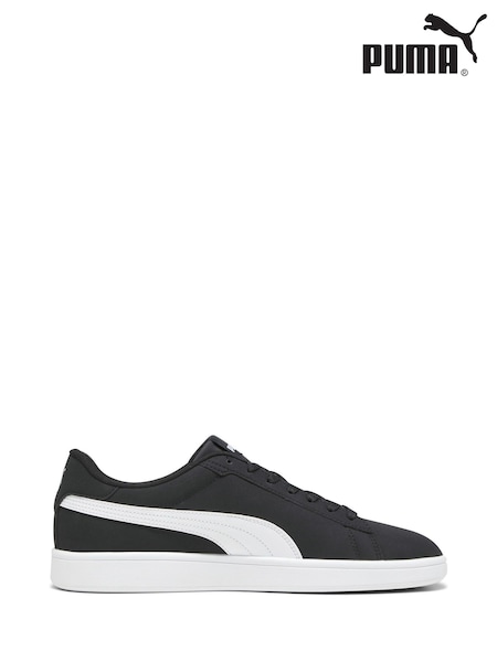 Puma Black Mens Smash 3.0 Buck Sneakers (F75403) | €66
