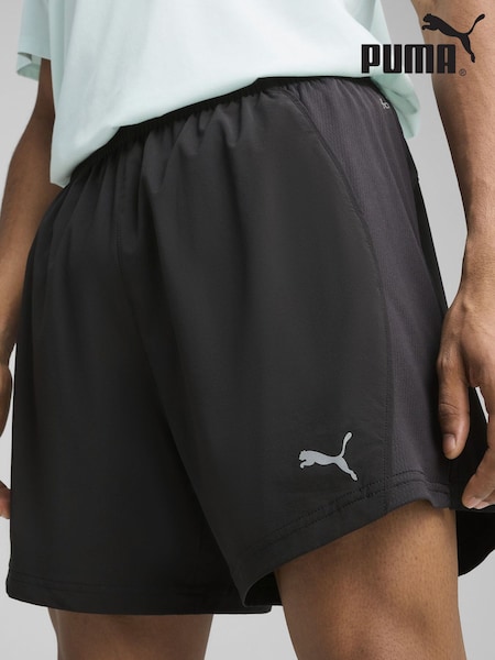 Puma Black Mens Velocity 5" Running Shorts (F75406) | €50
