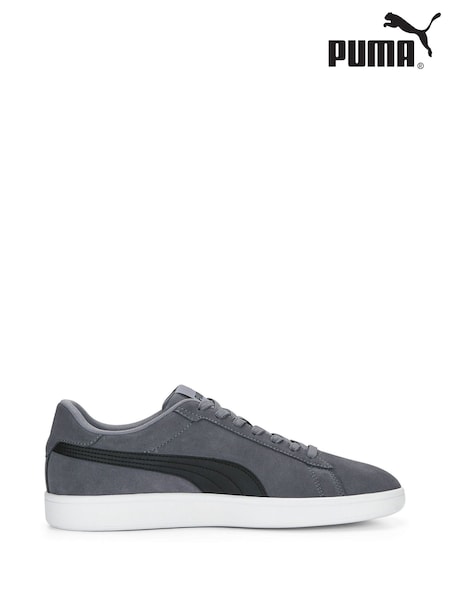 Puma Grey Mens Smash 3.0 Trainers (F75409) | €69