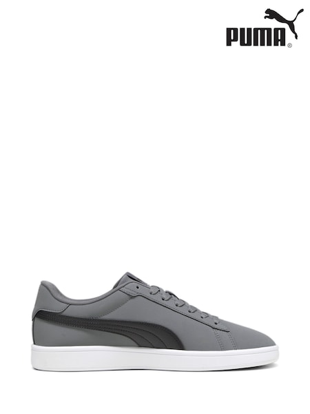 Puma Grey Mens Smash 3.0 Buck Sneakers (F75438) | R$ 495