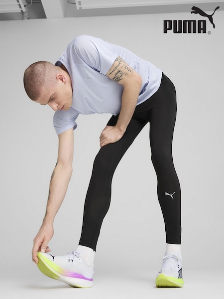 Puma Black Mens VELOCITY Long Running Tights Leggings (F75442) | €46