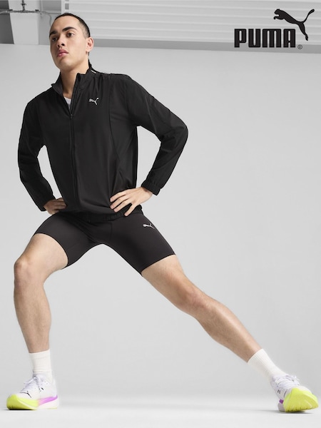 Puma Black Mens Velocity Woven Running Jacket (F75554) | €66