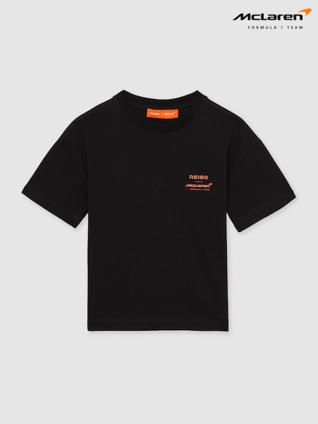Reiss Black District Unisex Fit Oversized McLaren F1 Team Tyre T-Shirt (F75741) | 2,043 UAH