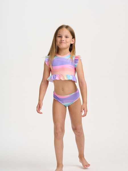 Soliswim Purple Frill Tankini (F75927) | €47 - €51