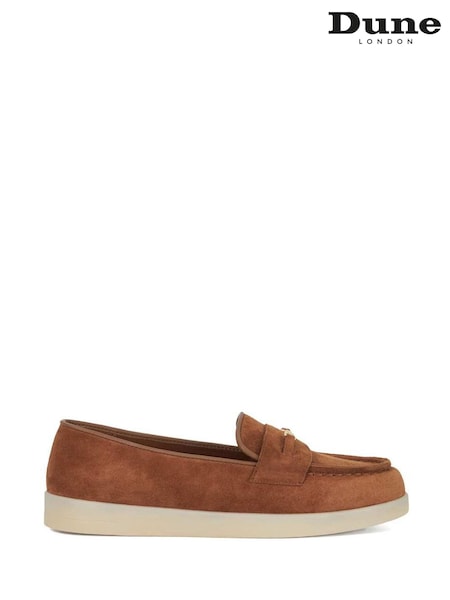 Svetlo rjava - Dune London Graciela Suede Loafers (F75971) | € 130