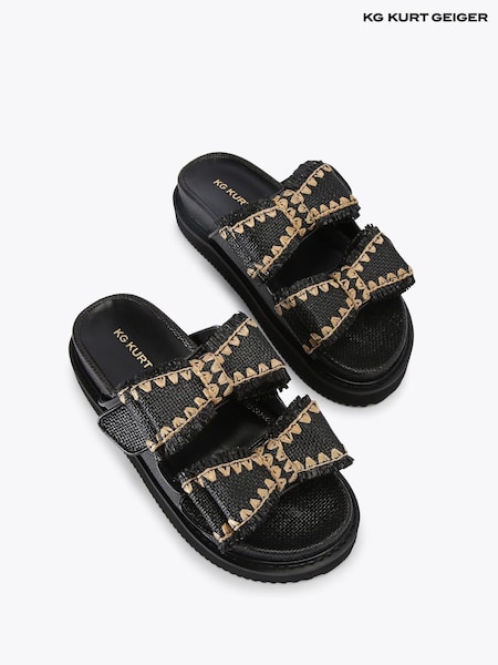 KG Kurt Geiger Natural Robbie Sandals (F76145) | ₪699