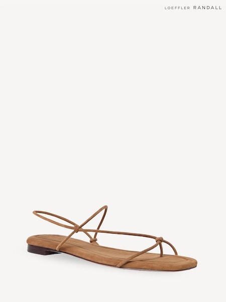 Loeffler Randall Eleanor Strappy Flat Sandals (F76151) | ‏1,077 د.إ.‏