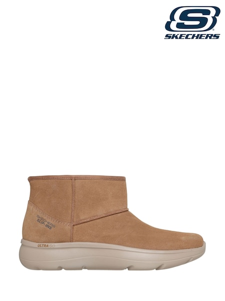 Skechers Brown Slip Ins On The Go Encore Blair Boots (F76176) | €105