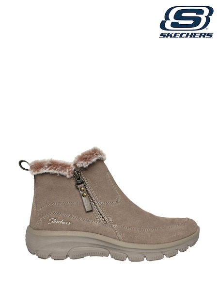 Skechers Grey Easy Going Cool Zip Boots (F76198) | €101