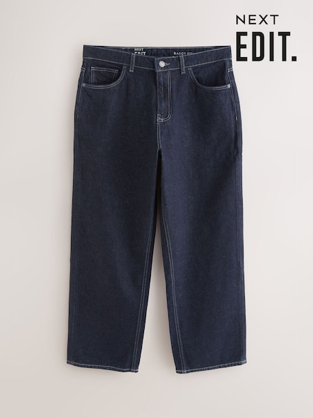 Темно-синий - Baggy Fit Edit Jeans (F76238) | €40