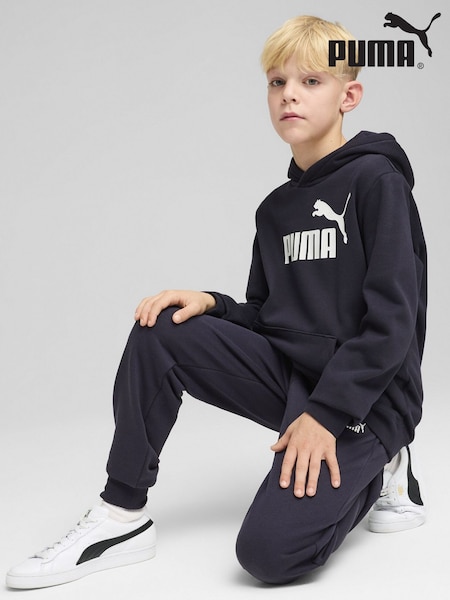 Puma Blue Boys ESS No. 1 Logo Fleece Hoodie (F76521) | €40