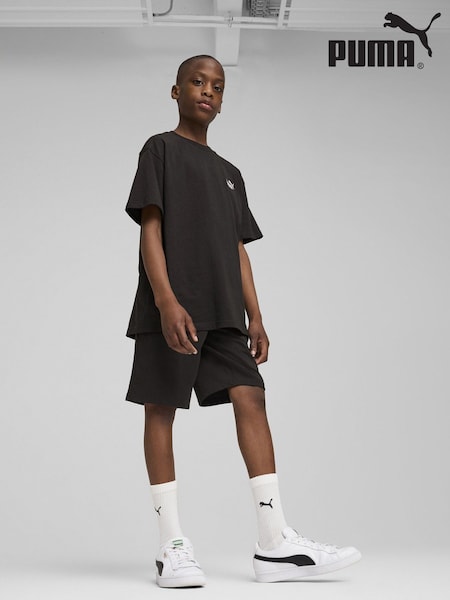 Черный - Puma Boys ESS No. 1 Logo Jersey Shorts (F76528) | €24