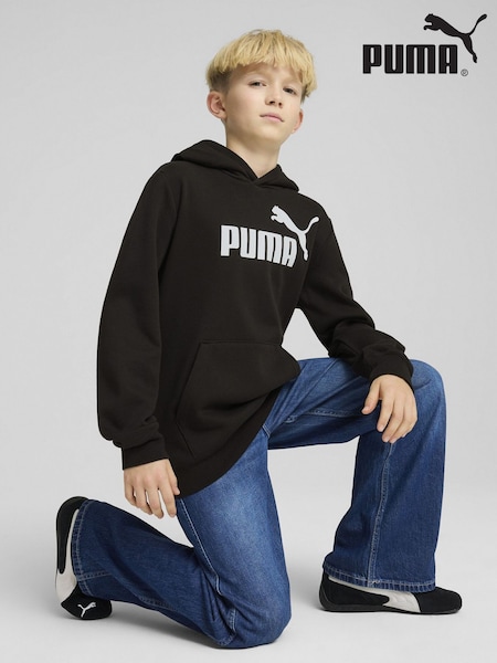Puma Black Boys ESS No. 1 Logo Fleece Hoodie (F76556) | €39