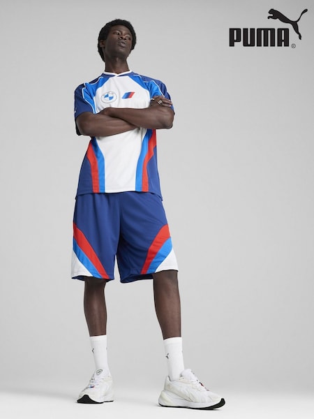 Azul - Puma Mens BMW M Motorsport Lifestyle Shorts (F76583) | 78 €