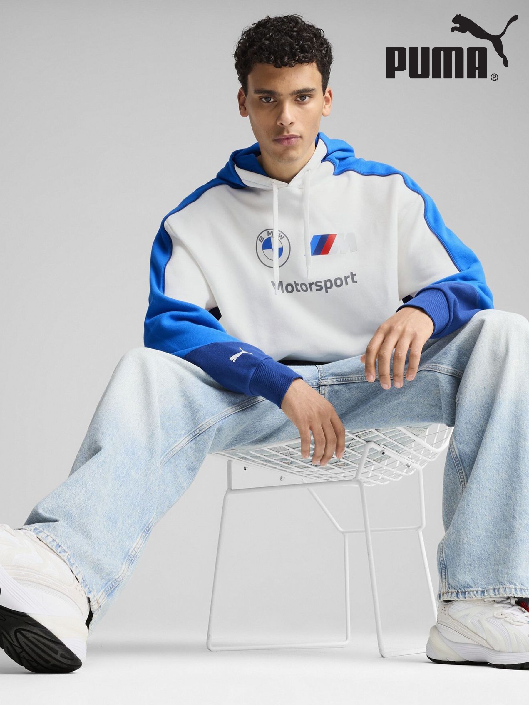 Buy Sports Puma Blue Long Sleeve Online | Next USA