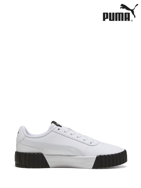 Puma White Off Womens Carina 3.0 Sneakers (F76586) | €64