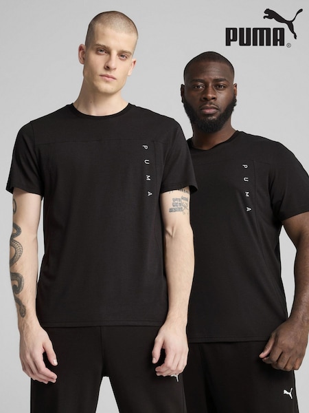 Puma Black Mens TAD TECH Triblend T-Shirt (F76589) | €34