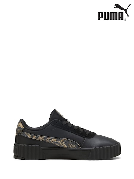 Musta - Puma Womens Carina 3.0 Snake Chic -lenkkarit (F76603) | €87