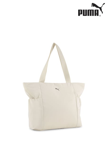 Puma White Womens UP Shopper Bag (F76619) | kr500