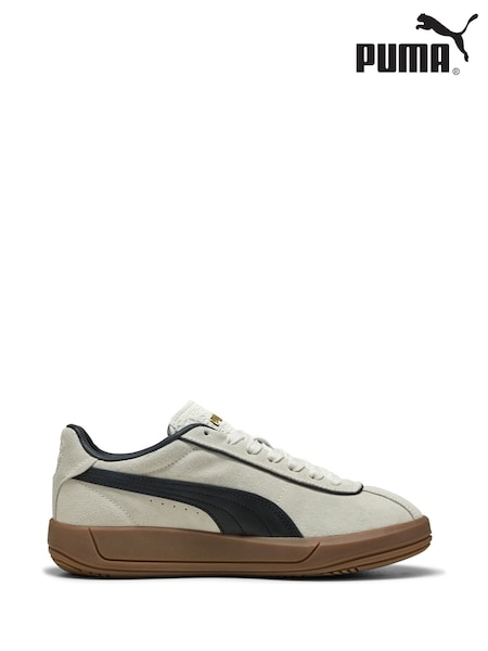 Puma White Womens Club Klassika Suede Sneakers (F76632) | €83