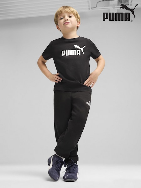 Puma Black Kids ESS No. 1 Logo Fleece Sweatpants (F76638) | kr286