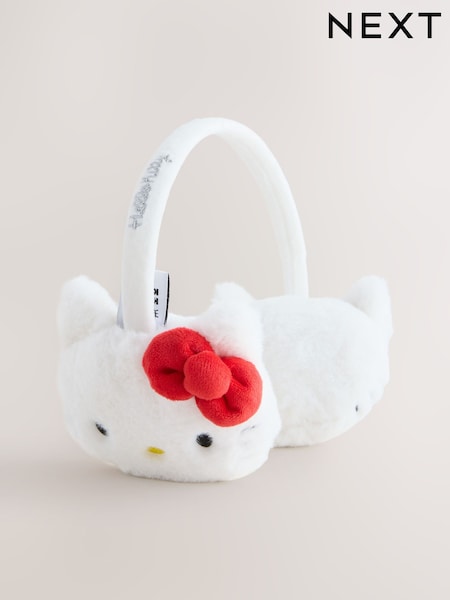 Cream/Red Hello Kitty Ear Muff (F76700) | €21