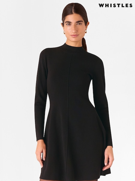 Whistles Sophie Flippy Knitted Dress (F76760) | €184