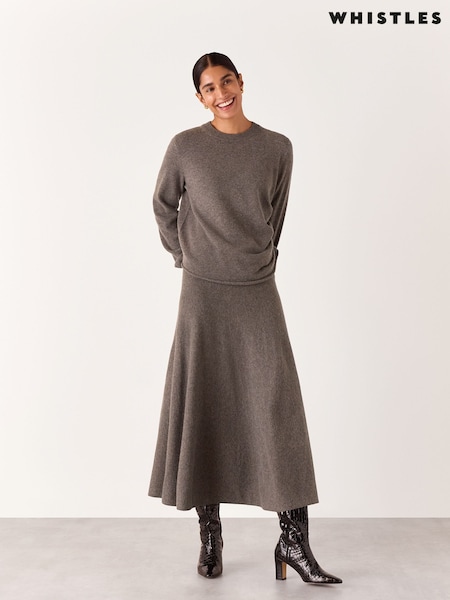 Whistles Knitted Midi Skirt (F76783) | ‏598‏₪