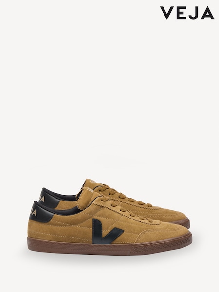 Veja Panenka Brown Trainers (F76827) | AED728