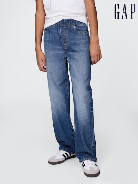Gap Blue UltraSoft Pull On Baggy Jeans (4-13yrs) (F76866) | €40