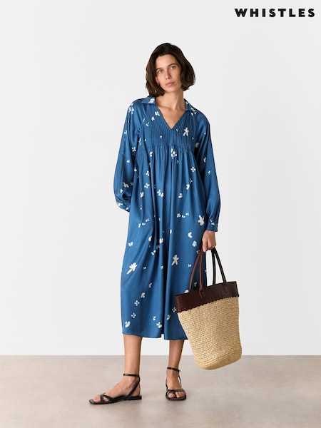 Whistles Sun Bleached Floral Dress (F77096) | €224