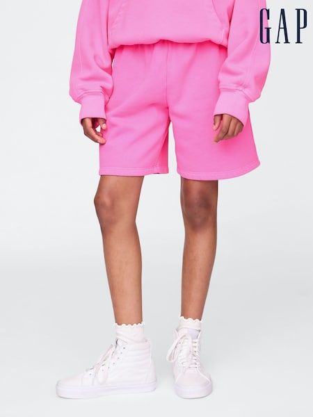 Gap Pink VintageSoft Relaxed Easy Shorts (4-13yrs) (F77149) | €18.50