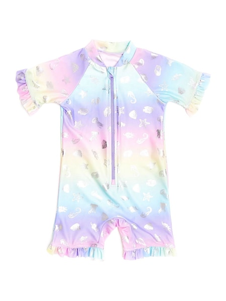 Soliswim Blue Rash Guard Dress (F77180) | €54