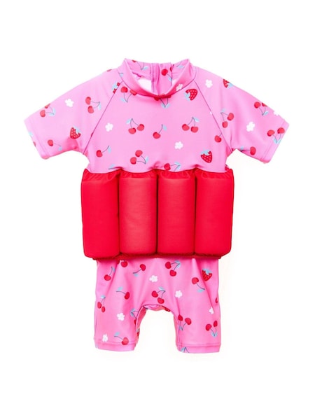 Soliswim Pink Float Swimsuit (F77220) | €66