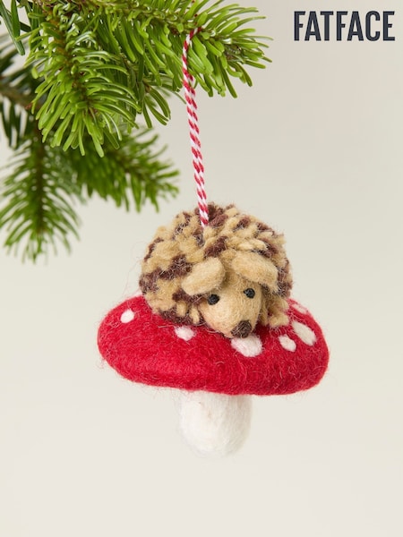 FatFace Mushroom Hedgehog Felt Decoration (F77273) | 14 €