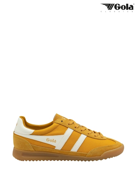 Gola Yellow Ladies Tornado Lace-Up Trainers (F77329) | ₪402