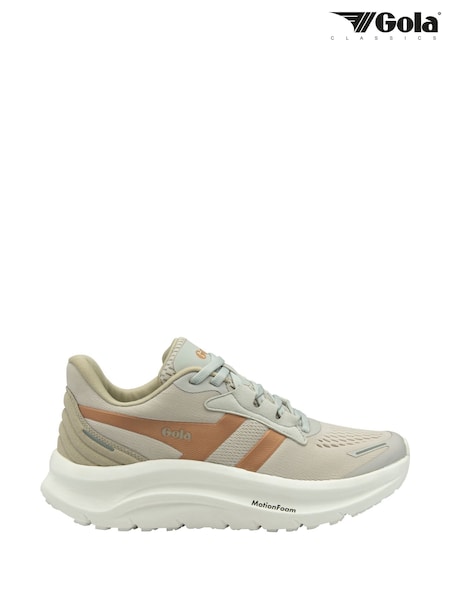 Gola White Ladies Veris Tempo Recycled Mesh Lace-Up Running Trainers (F77330) | €89