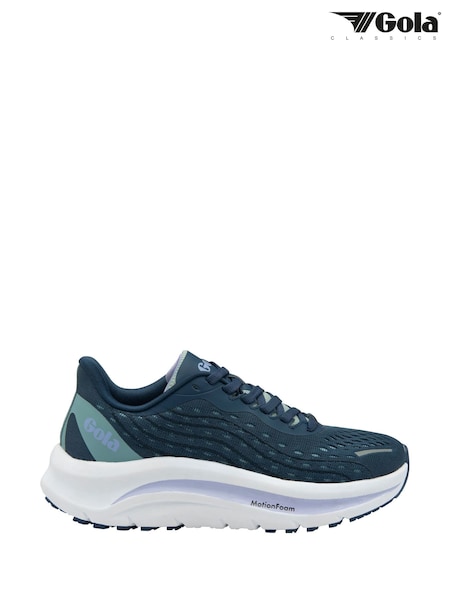 Gola Blue Ladies Alzir Speed Recycled Mesh Lace-Up Running Trainers (F77346) | €89