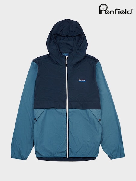 Penfield Blue The Rain Jacket (F77571) | €143