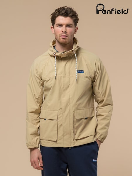 Penfield Natural Mens Meadow Showerproof Jacket (F77587) | ₪754