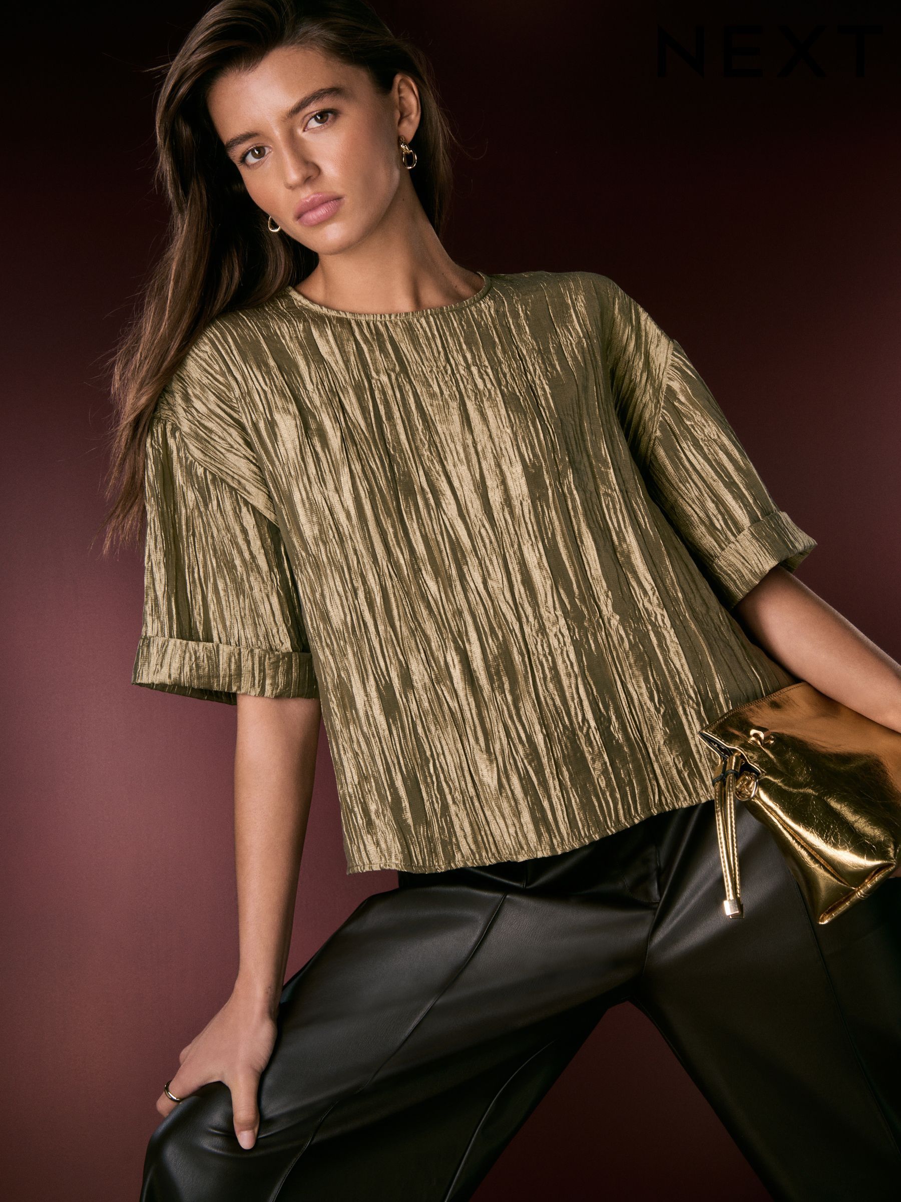 Buy Women's Tops Gold Regular Online | Next South Africa