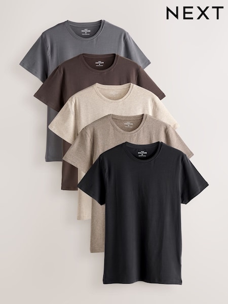 Neutral 5 Pack Comfort T-Shirt (F77733) | 228 QAR