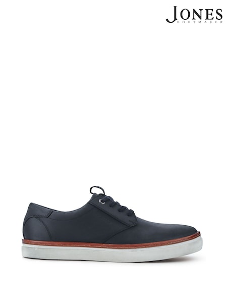 Jones Bootmaker Gents Casual Black Trainers (F77781) | €142