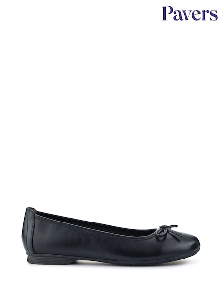Pavers Black Grippy Heeled Shoes (F77787) | ₪151