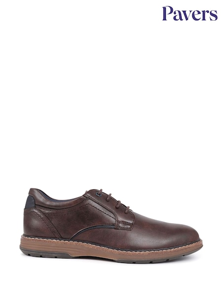 Pavers Wide Fit Lace-Up Casual Shoes (F77795) | € 46
